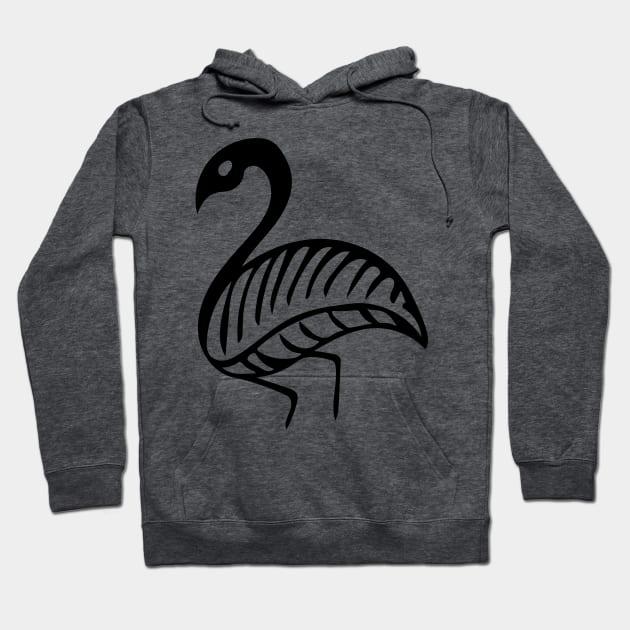 Geometric bird II - timeless abstraction Hoodie by LeahHa